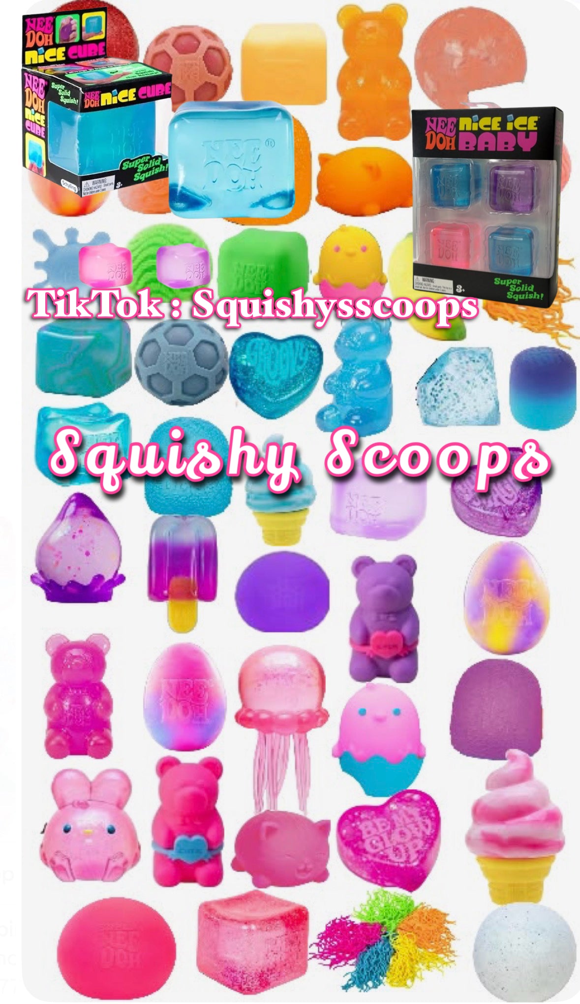 Squishy Scoops without needoh